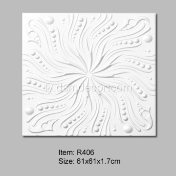 Flat polyurethane Architectural Ceiling Tegels